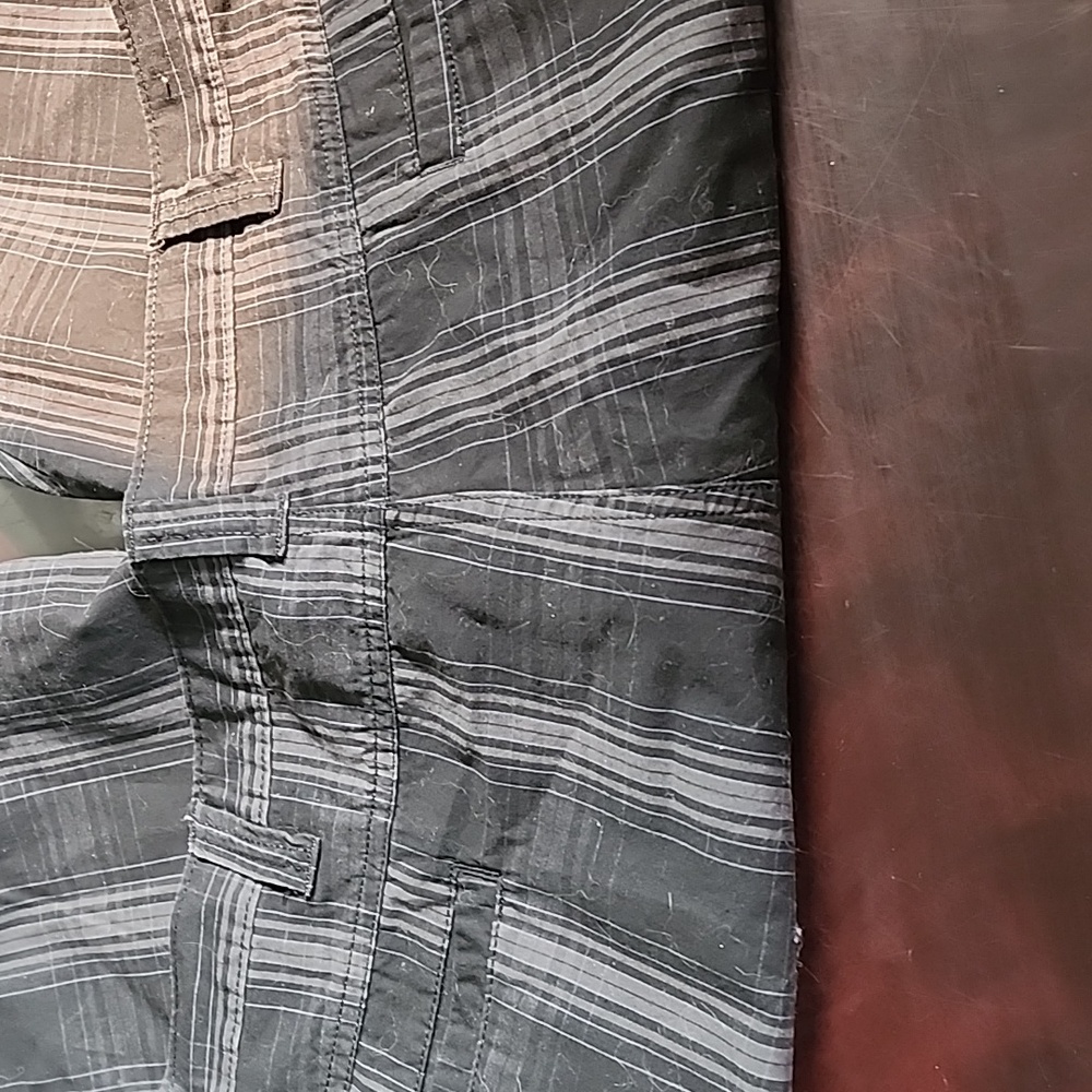 Cargo plaid shorts - Picture 3 of 3